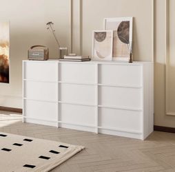 63”9-Drawer Dresser