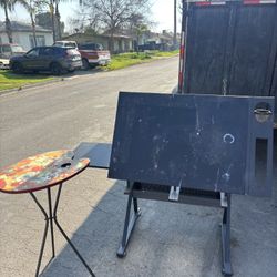 Art Table Desk Painting Furniture