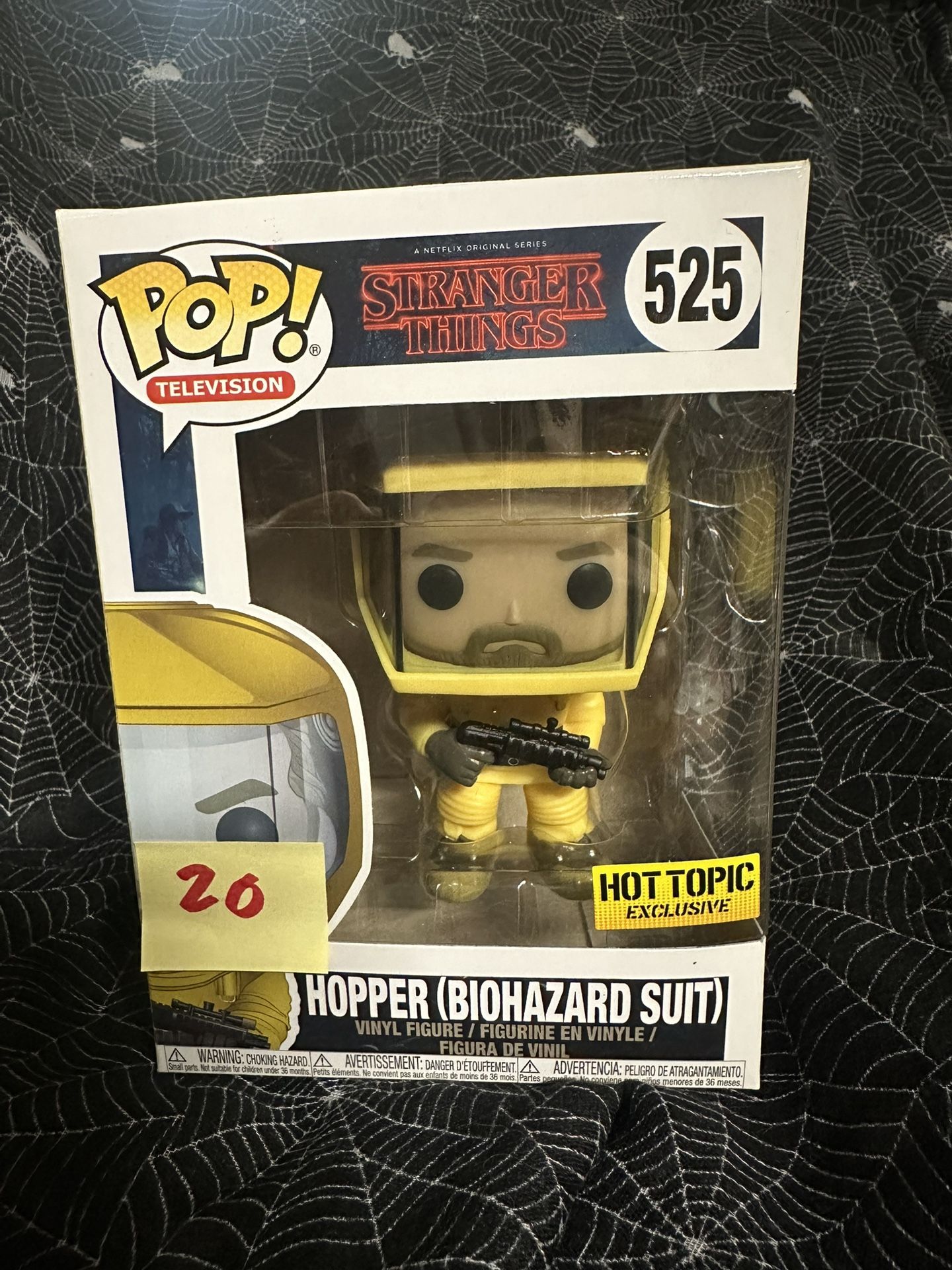 Stranger Things Hopper Biohazard Suit (HT EXC) Funko Pop!