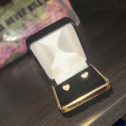 Gold Heart Rings