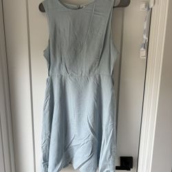 Light Blue Mini Dress