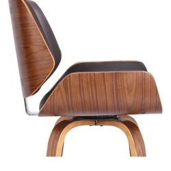 Alli Swivel Faux Leather Counter/bar Chairs (3 Chairs In Total)