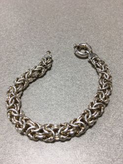 Sterling Silver Unisex Bracelet