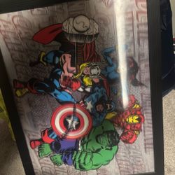Marvel Comics Poster