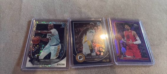 NBA Basketball Cards Lot of 3 (All numbered)