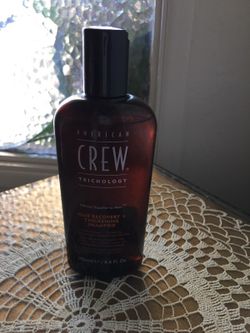New 8.4 oz crew shampoo