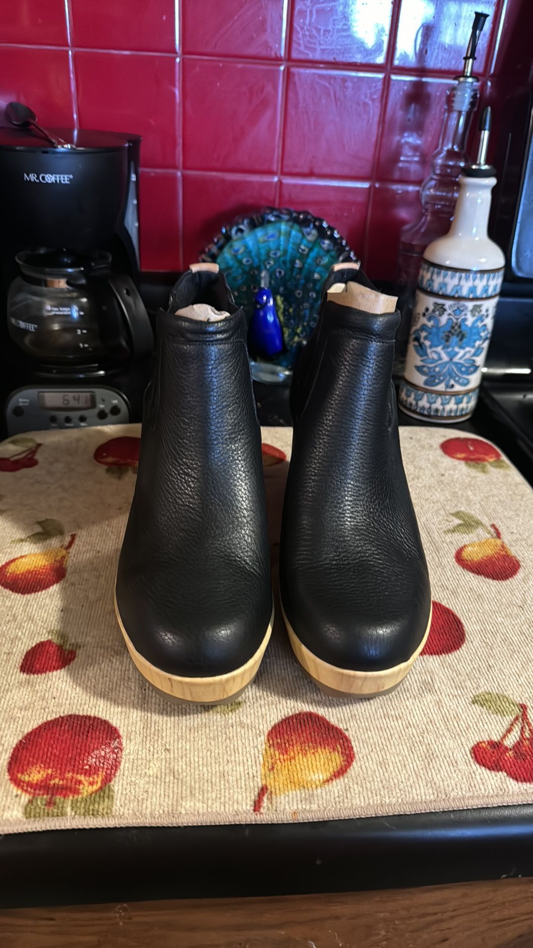 Original Collection, Dr. Scholls Black Ankle Boots Sz 9