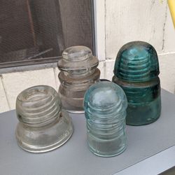 Vintage Glass Insulators