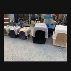 Various, X Large, Large, Medium, Small Pet Dog Cat Kennel , Crate , Carrier, Cage