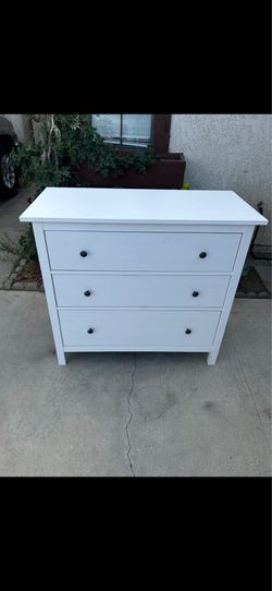 White dresser