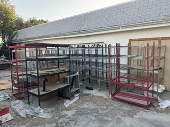 Lot of 40+ Super Sturdy Shelves. Heavy Duty And Super Durable