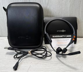 AfterShokz Shokz OpenComm ASC100 Bone Conduction Wireless Headset (A1G014432)