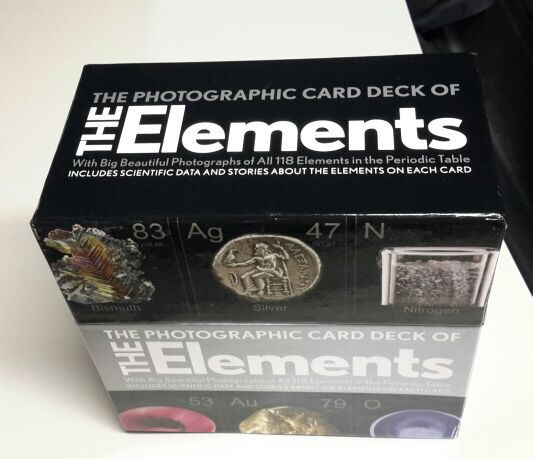 Photographic Card Deck of The Elements: With Big Beautiful Photographs of All 118 Elements in the Periodic Table