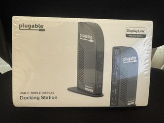 Plugable USB-C Triple Monitor Docking Station