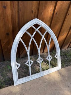 Cathedral arch window frame