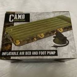 Inflatable air bed