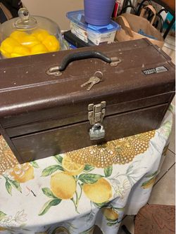 Vintage tool box