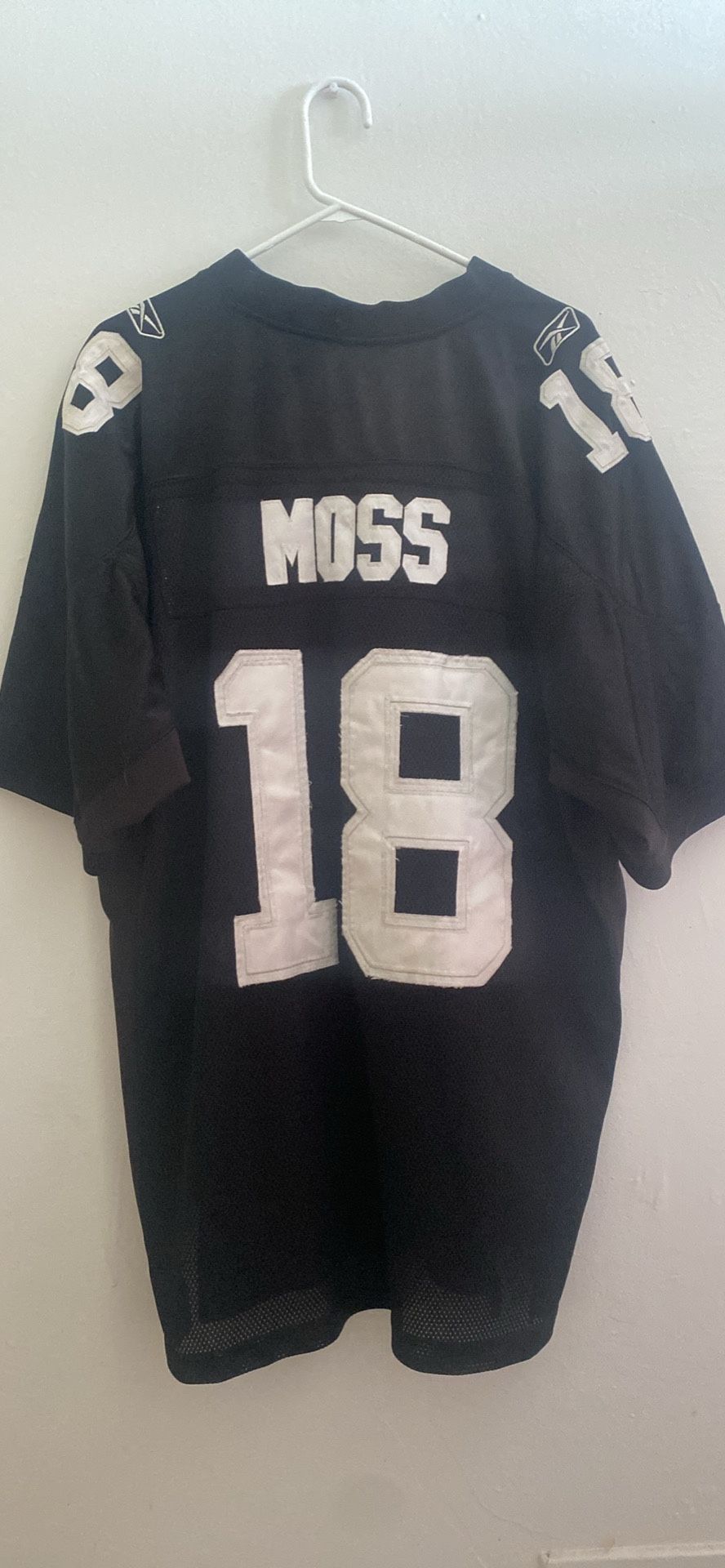 Oakland Raiders Randy Moss #18 Jersey 