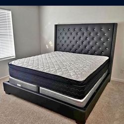 Bed Frame , Mattress, Box Spring 