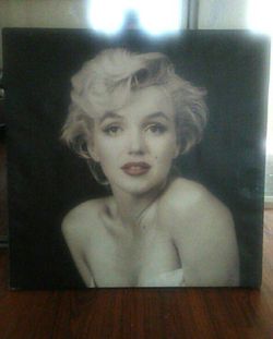 Large Marlyn Monroe canvas