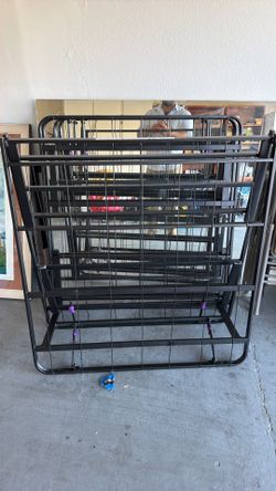 King Size Purple Brand Platform Mattress Frame