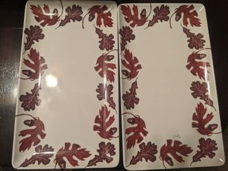 Threshold Serving Platter 2 piece set