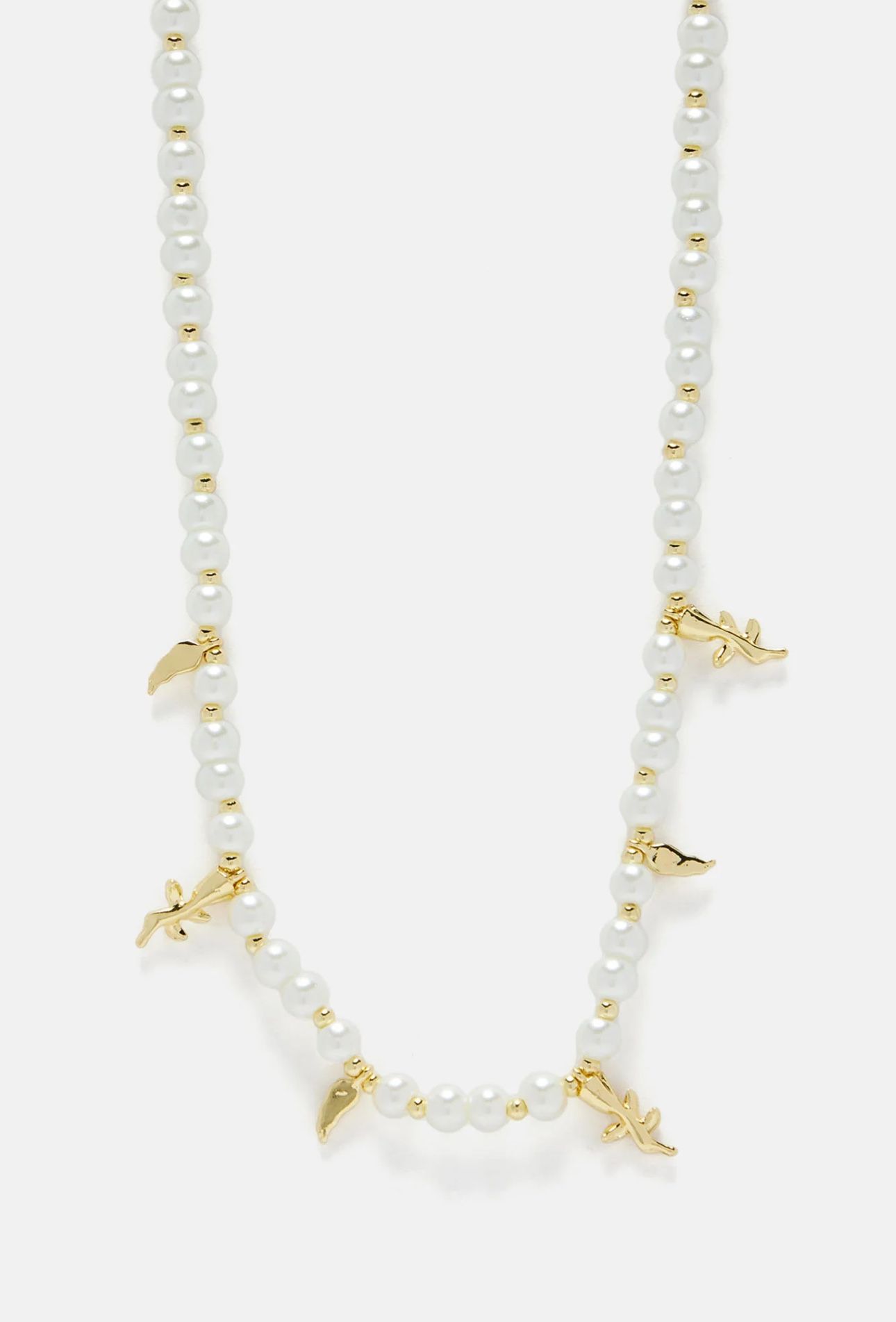 Charming Pearl Necklace - Pearl 