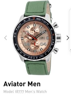Invicta Aviator Watch