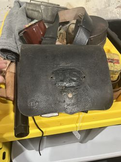 Late war Civil War cartridge box
