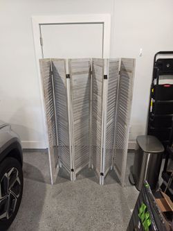 Wooden Room Divider