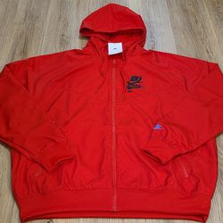 Nike Windbreaker Hoodie Jacket Size 2XL For Men 