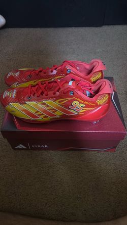 Adidas x lighting McQueen football cleats