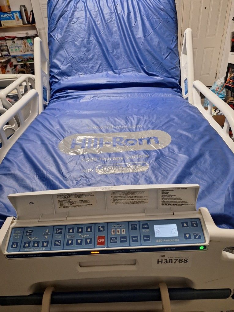 Stryker Hospital Bed With Inflatable Mattress 