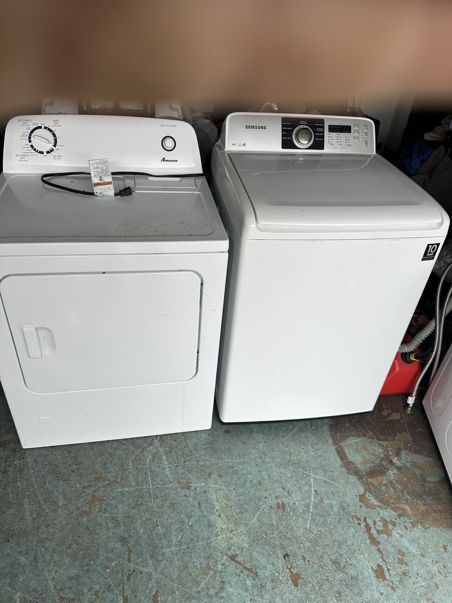 Samsung Washer And Gas Dryer