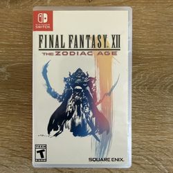 Square Enix Final Fantasy XII The Zodiac Age Nintendo Switch Game