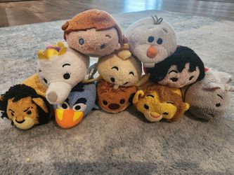 Disney Tsum Tsum Mini Plush Lot of 10