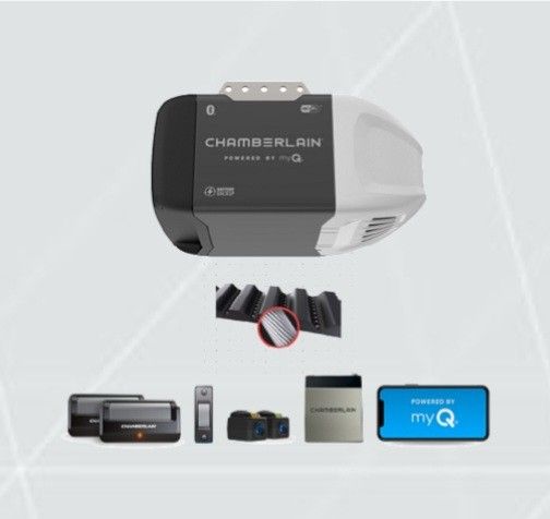 Chamberlain ULTRA-QUIET WI-FI GARAGE DOOR OPENER W/ BATTERY BACKUP