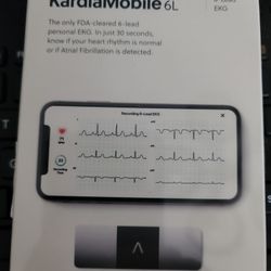 Kardia Mobile  6 Lead. 