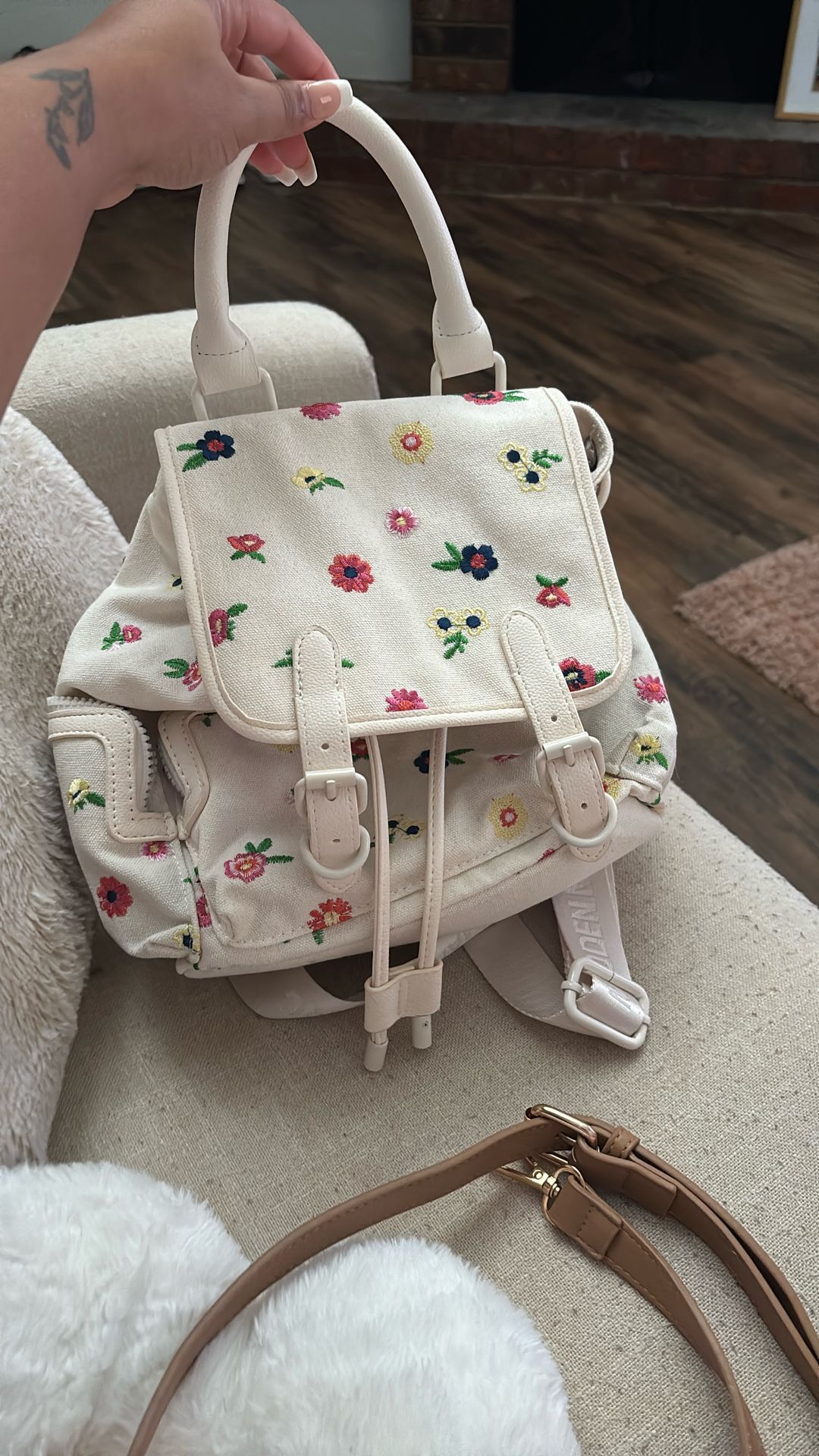 Madden NYC flower Backpack