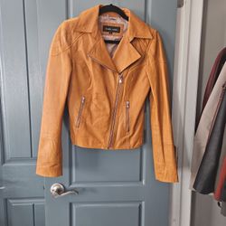 Black Rivet Leather Jacket