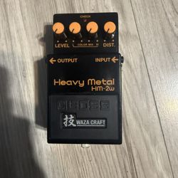 Waza Craft Heavy Metal Hm-2w Guitar Pedal