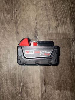 Milwaukee M18 5.0ah Battery
