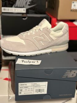 NEW 2023 NEW BALANCE 996 V2 “Grey White” Sz9.5, 10.5 & 12