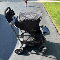 Joovy Caboose Ultralight Sit and Stand Double Stroller