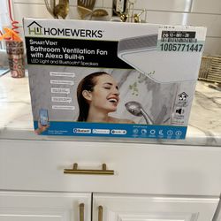 Bathroom Ventilation Fan With Alexa Built-in
