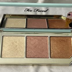 Too Faced Triple Scoop Hyper-Reflective Highlight Palette NIB