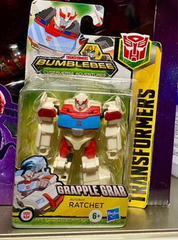 Transformers bumblebee grapple grab Ratchet
