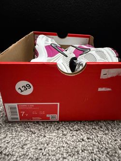 Nike Vomero 5 GS White Fuchsia Size 7Y