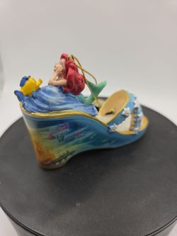 Bradford Exchange Once Upon a Slipper Disney Shoe Little Mermaid Ariel Ornament