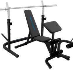 Pro Form Bench Press And Barbell